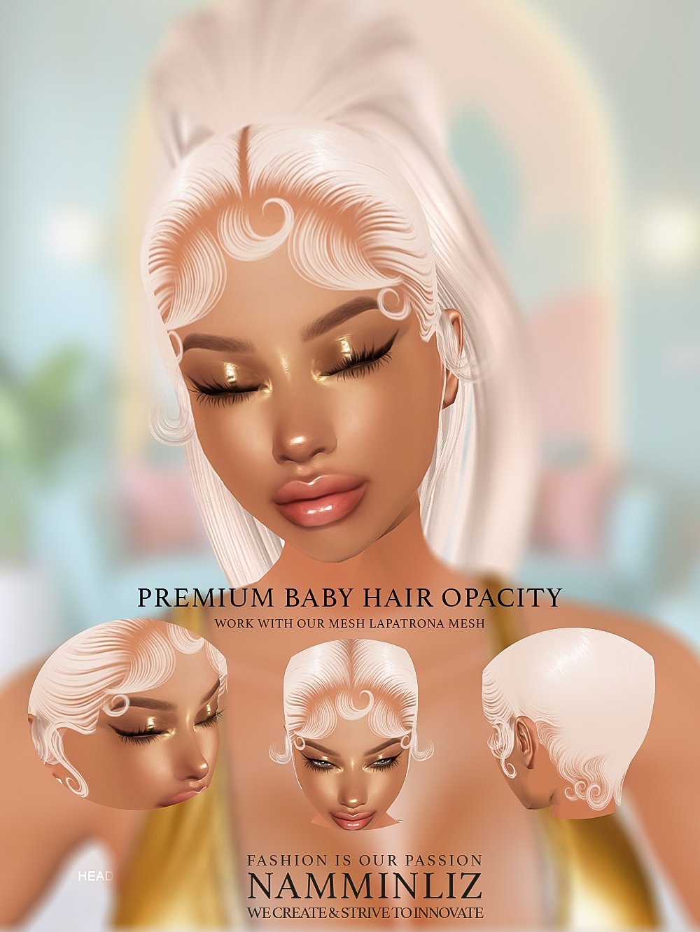 Premium Baby hair opacity v1