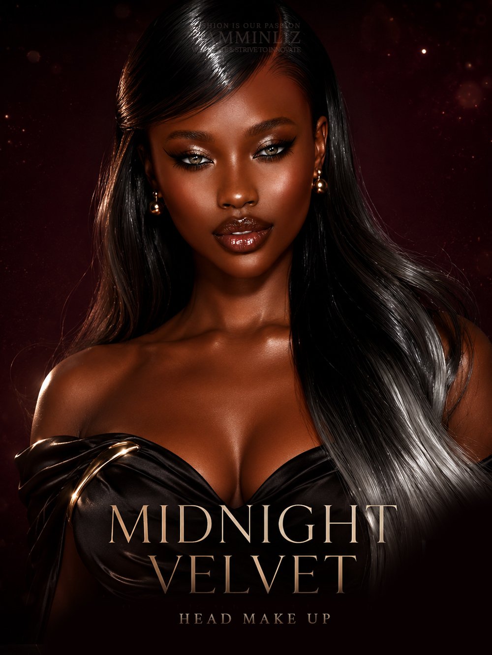 Midnight Velvet Head Make up