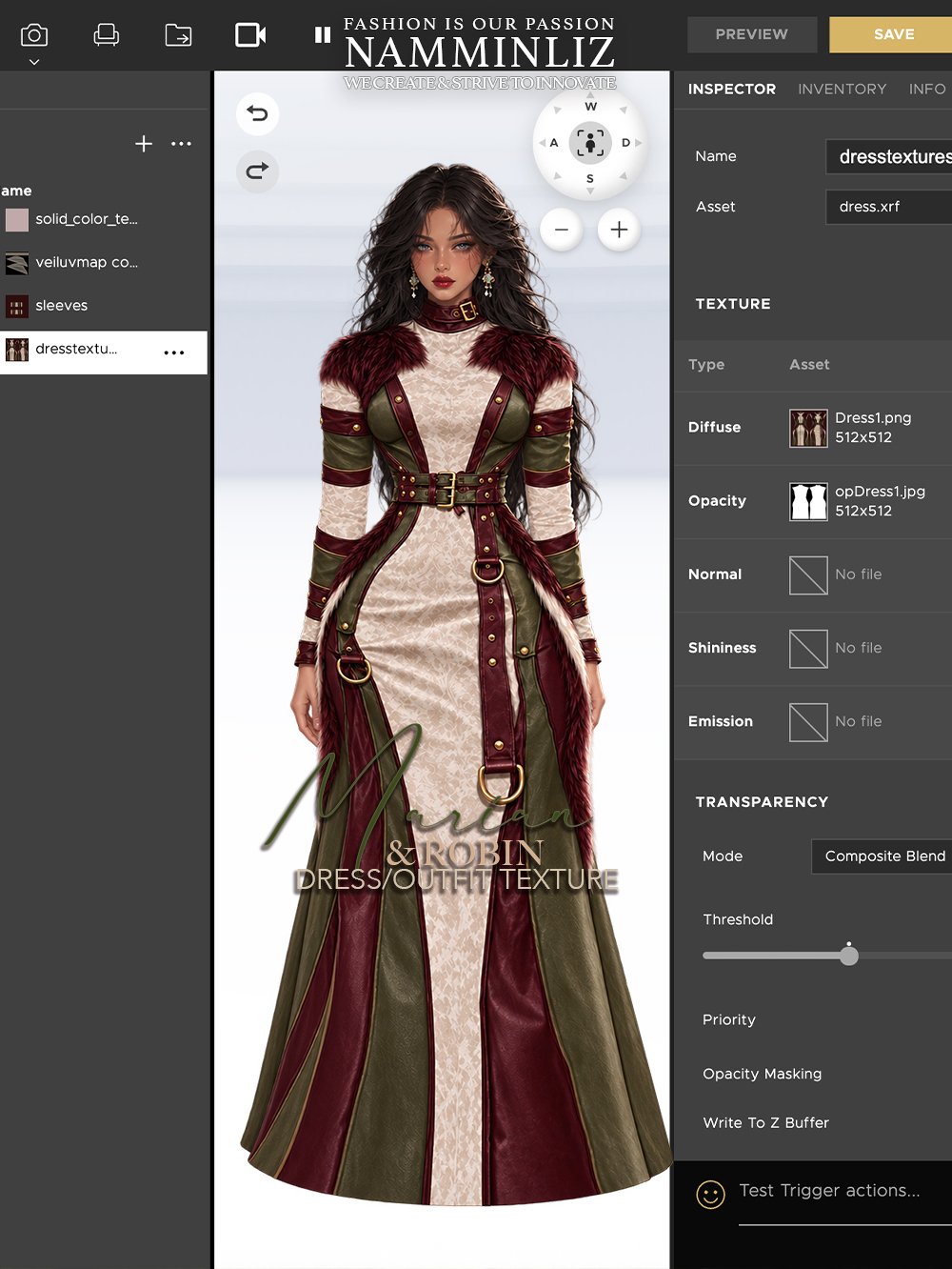 NAMMINLIZ IMVU marian and robin 011